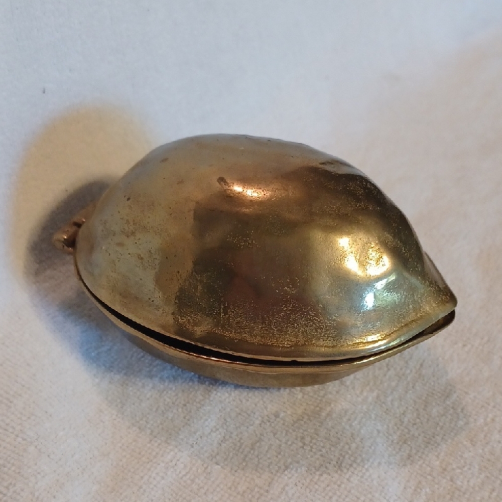 Vintage Solid Brass Nut Cracker